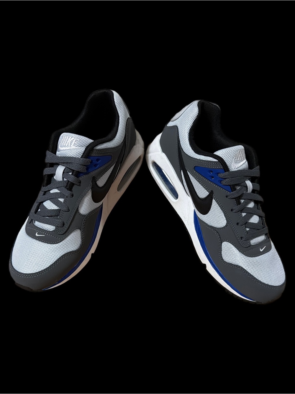 Nike AIR CORRELATE Grey, Black & Blue Sneakers Men’s size 11 EUC - Picture 3 of 12
